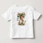 Prettig Pasen – Zoete Lentetijd Strik Das voor Kin Kinder Shirts (Voorkant)