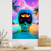 Prettig Pasenween Poster (Keuken)