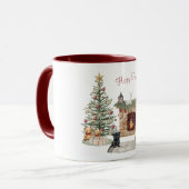 Prettig Pawlidays Hond Design- Affenpinscher Mok (Voorkant links)