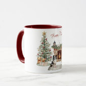 Prettig Pawlidays Hond Design- Collie Mok (Voorkant links)
