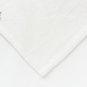 Prettig Pawlidays Hond Design- Duitse Herder Fleece Deken (Hoek)
