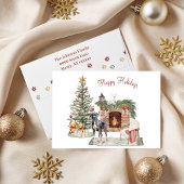 Prettig Pawlidays Hond Design- Great Dane Feestdagen Kaart