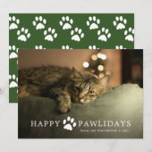 Prettig Pawlidays Kerstkaart (Voorkant / Achterkant)