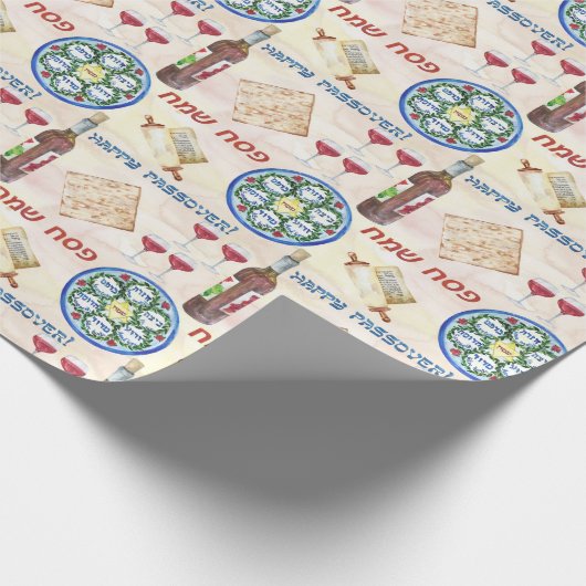 Prettig Pesach Cadeaupapier (Hoek)
