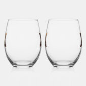 Prettig Pesach Davidster Wijnglas Zonder Voet (Links)