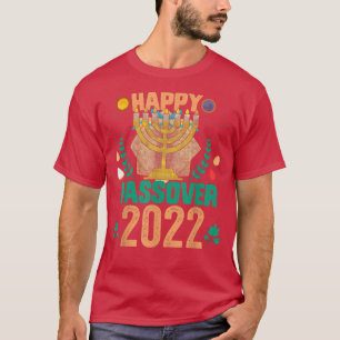 Prettig Pesach Matzah Joods Feest Pesach Feestdag T-shirt