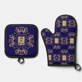 Prettig Pesach Ovenwant & Pannenlap Set