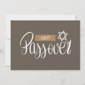 Prettig Pesach | Seder Pesach Uitnodiging (Voorkant)