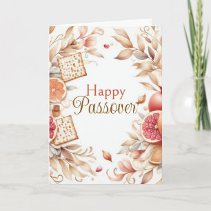 Prettig Pesach Wenskaart Kaart
