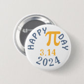 Prettig Pi-dag 3.14 2023 Ronde Button 5,7 Cm (Voorkant /achterkant)