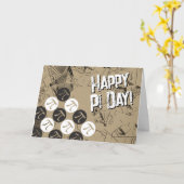 Prettig Pi-dag Kaart (Gele Bloem)