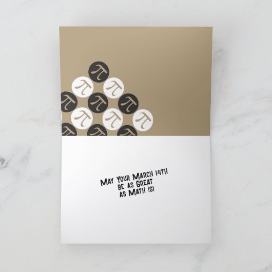 Prettig Pi-dag Kaart (Binnen)