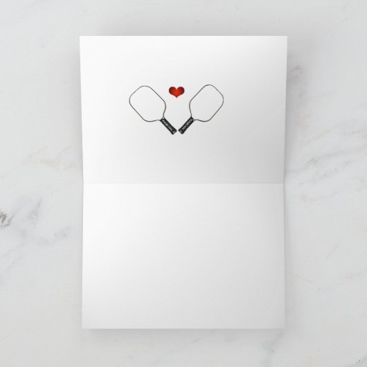 Prettig picknicken op Valentijnsdag Kaart (Binnen)