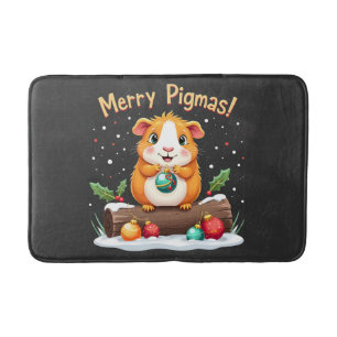 Prettig Pigmas Cavia Kerstman Badmat