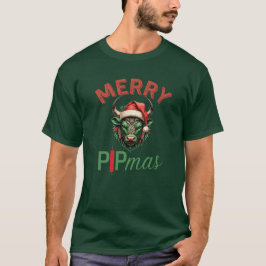 Prettig PIPkerstfeest Handelsstier Kerstontwerp – T-shirt