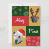 Prettig Pitmas Feestdagenkaart (Voorkant)