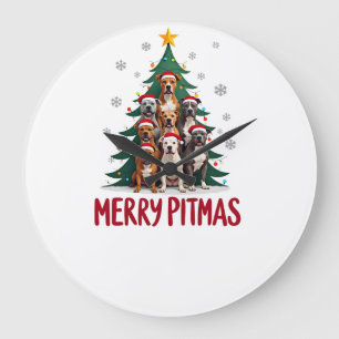 Prettig Pitmas Pitbull Hond Lelijk Kerst Trui Tr Grote Klok