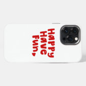 Prettig Plezier iPhone Hoesje (Achterkant horizontaal)