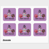 Prettig Poesfeest - Kerst sticker (Vel)