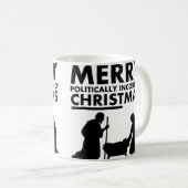 Prettig Politiek Incorrect Kerstmis Christus Mok (Voorkant rechts)