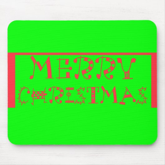 Prettig Prettig Kerstfeest Muismat (Voorkant)