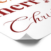 prettig prettig prettig kerstfeest poster (Hoek)