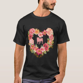 Prettig Pugmas: Kerst Pug T-shirt