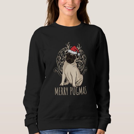 Prettig Pugmas Trui (Voorkant)