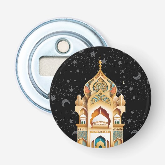 prettig Ramadan Button Flesopener (Voorkant)