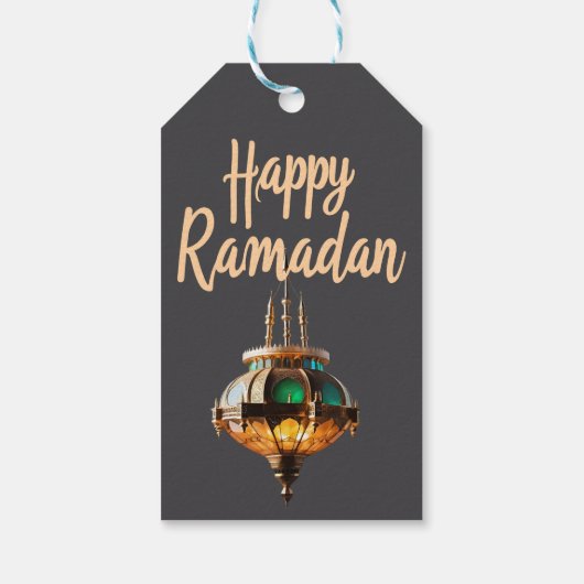 Prettig Ramadan Cadeaulabel (Achterkant)
