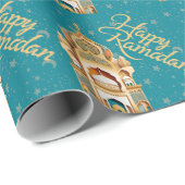 prettig Ramadan Cadeaupapier (Rol Hoek)
