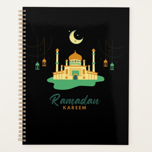 Prettig Ramadan Kareem en Eid Mubarak 2026 Planner (Voorkant)