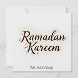 Prettig Ramadan Mubarak Ramadan Kareem Goud Moslim Feestdagenkaart
