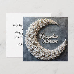 Prettig Ramadan Mubarak Ramadan Kareem Gouden Mosl Feestdagenkaart