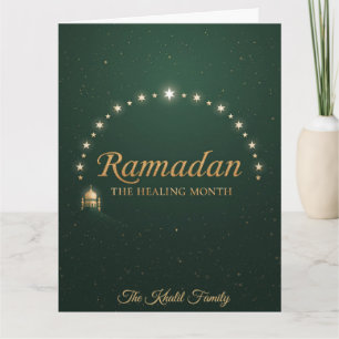 Prettig Ramadan Mubarak Ramadan Kareem Moslim Kaart
