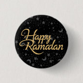 prettig Ramadan Ronde Button 3,2 Cm (Voorkant)