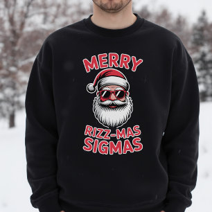 Prettig Rizz-Kerst Sigmas Gen Z Meme Kerstman Trui