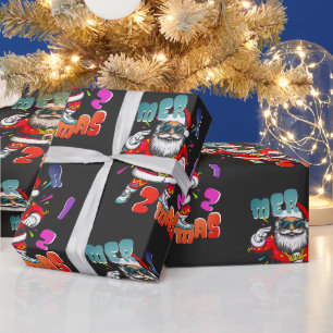 Prettig Rizz Kerstmis - Kerst Rizz grappige Kerstm Cadeaupapier