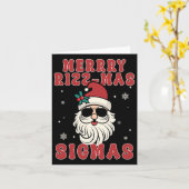 Prettig Rizz Mas Sigmas Gen Alpha Middelbare Schoo Kaart (Gele Bloem)