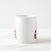 Prettig Rizzmas Retro Kerstman Grappige Kerst Koffiemok (Center)