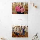 Prettig Rosj Hasjana Drieluik Wenskaart (Binnen)