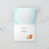 Prettig Rosj Hasjana Joods Nieuwjaar Honing & Appe Bedankkaart (Binnen)