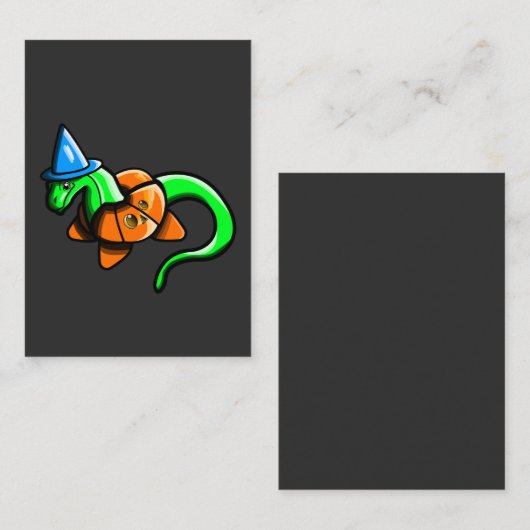 Prettig Samhain!! Notitiekaartje (Voorkant / Achterkant)