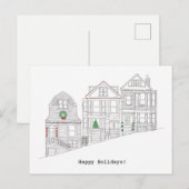 Prettig San Francisco-vakantie Feestdagenkaart (Voorkant / Achterkant)