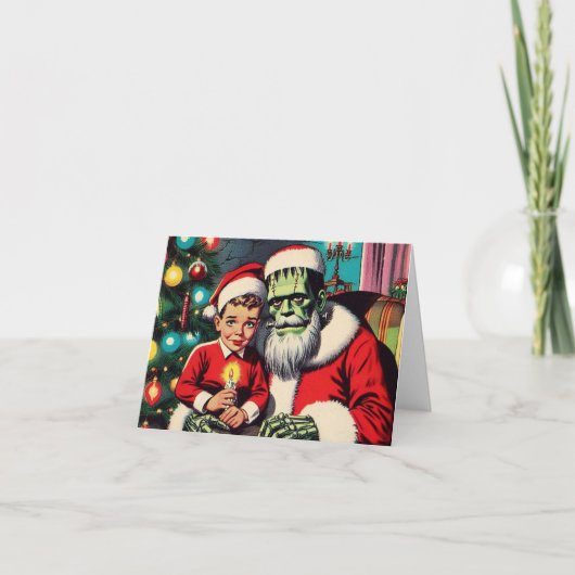 Prettig Schrikkelig Kerst Kaart (Voorkant)