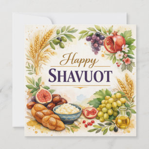 Prettig Shavuot, Gelukwenskaart en ansichtkaart