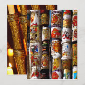Prettig Sjemini Atseret en Simchat Torah Kaart (Voorkant / Achterkant)