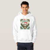 Prettig slome kerst hoodie (Voorkant volledig)
