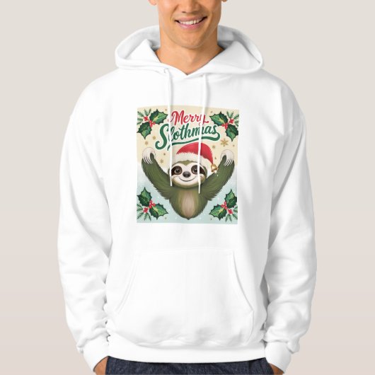 Prettig slome kerst hoodie (Voorkant)