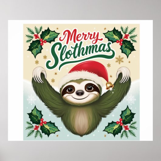Prettig slordig kerstfeest  poster (Voorkant)
